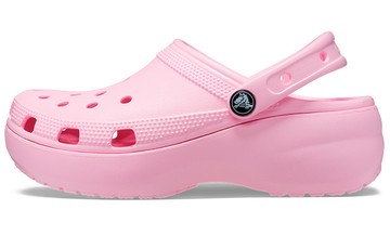 CROCS CLASSIC PLATFORM CLOG FLAMINGO WOMENS