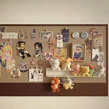 【全店免運 限時下殺】毛氈板照片牆照片背景牆毛氈背景板留言板文化牆背景牆客廳相片牆毛氈貼 佈告欄 毛氈板 照片墻
