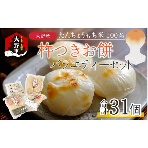 ふるさと納税 福井県 大野市 「杵つきお餅バラエティーセット」 大野産たんちょうもち米使用 【12月20日までの入金確認分は年内お届…