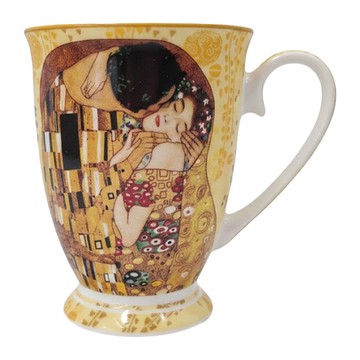 Royal Duke 油畫系列骨瓷皇室杯  克林姆 吻  1個