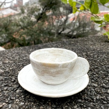 【侘盏】手作咖啡杯盤組