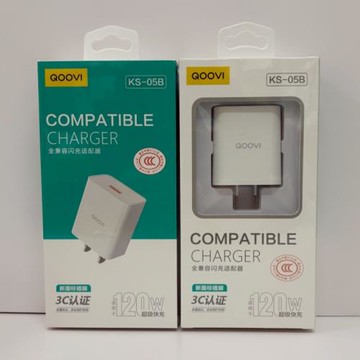 QOOVI  KS-05B全兼容閃充充電器 適用于22.5W以下智能手機