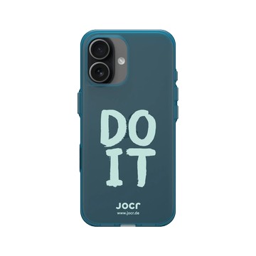 iPhone 17 Clear (相機按鈕) 夜幕藍 - JOCR - DO IT Green
