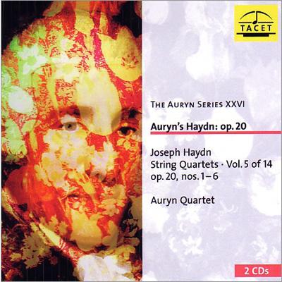 アウリン弦楽四重奏団 Haydn: String Quartets Op.20 No.1-No.6 CD