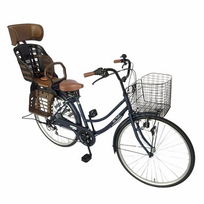 欠品入荷未定 自転車 26インチ ママチャリ チャイルドシート付 激安 6 