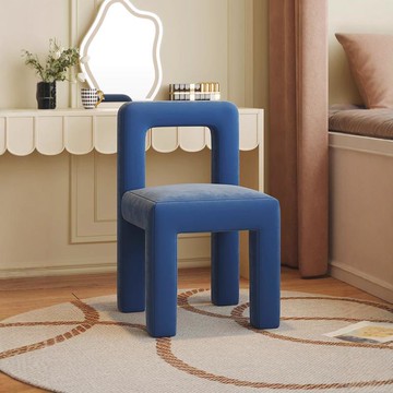 【臺灣公司 可打統編】免運 化妝椅 梳妝凳 北歐輕奢餐椅家用創意設計師椅子現代簡約化妝椅靠背椅休閑洽談椅 可開發票 全館五折 工廠現貨直銷 新品特價 z10072