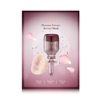 【海外專區】FORTE 精純胎盤素肌活面膜(單片)