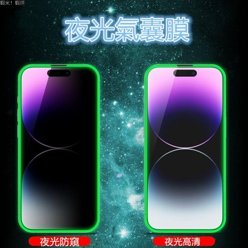 滿版 夜光膜 保護貼 玻璃貼 適用 iPhone 16E 11 12 13 14 15 16 Pro max