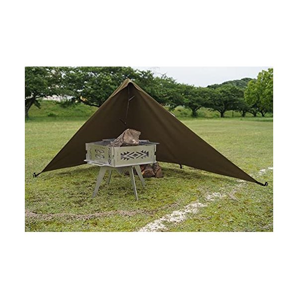 人気を誇る 焚き火台 ウィンドウガード 風防 リフレクター CAMPOOPARTS 