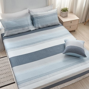 床包枕套組-雙人/40支/ 萊賽爾天絲三件式 / 帕里斯 台灣製