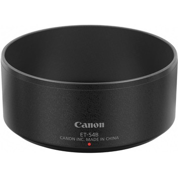 Canon 正品原廠遮光罩ET-54B遮光罩(可反扣倒裝)適EF-M 55-200mm F4.5-6.3 IS STM 1:4.5-6.3 ET-54B太陽罩F/4.5-6.3遮陽罩ET54B遮光罩lens hood,可抗耀光抗鬼影保護鏡頭