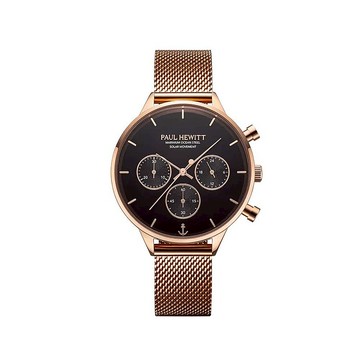 Watch Oceanpulse Line Rose Gold Black Mesh Rose Gold