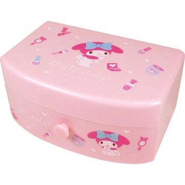 【震撼精品百貨】My Melody_美樂蒂~日本SANRIO三麗鷗美樂蒂 飾品盒附鏡-化妝*16363