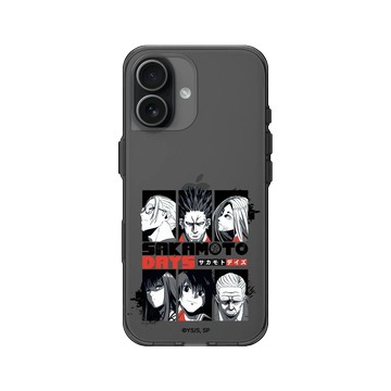 iPhone 17 Clear (相機按鈕) 酷墨灰 - Sakamoto Days - The Order