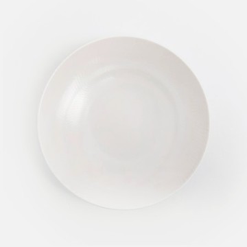 查莉強化瓷湯盤20cm 萬象白