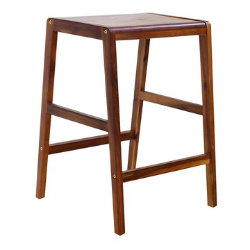 Francois 相思木實木木製吧台椅  相思木  1個