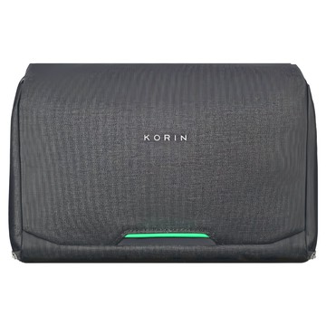 Korin ClickSling S 磁吸翻蓋輕量防盜單肩包 防水 可收納11吋平板  黑色  30 x 9 x 22cm