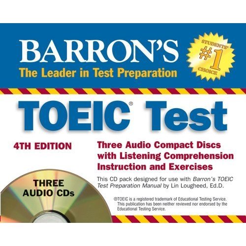 Barron's TOEIC Test Audio CD Pack