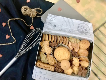 【可刻字&客製】綜合鐵盒手工餅乾