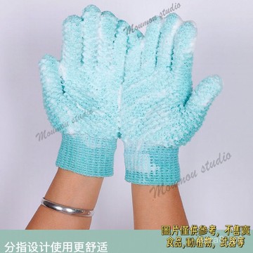 沐浴手套強力雙麵去汙磨砂洗澡巾成人加厚搓澡神器五指沐浴手套 手套 洗澡巾 搓背手套  洗澡 清潔 手套 搓澡