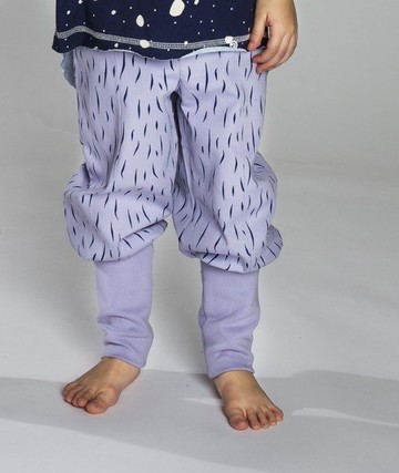 2014秋冬 koolabah "harity print"淺然色有機棉泡泡褲