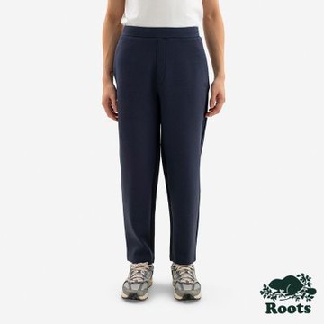Roots男裝-ROAM 棉褲-深藍灰