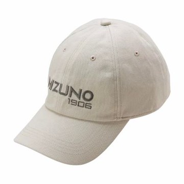 MIZUNO 美津濃 帽子 運動帽 棒球帽 遮陽帽 淺灰 D2TWC50405P