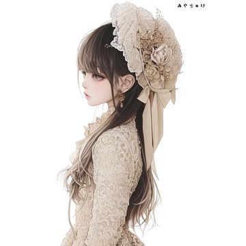 【3 月新品 1】07-117-0005 人物貼紙 輕透感裝飾
