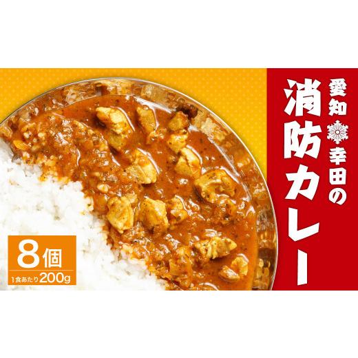 ふるさと納税 愛知県 幸田町 幸田消防カレー 200g×8個入り レトルトカレー カレー 小麦粉不使用