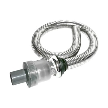 蟑不來 防臭ST排水管/排污管，雙層管，優質不鏽鋼軟管  97cm  1條