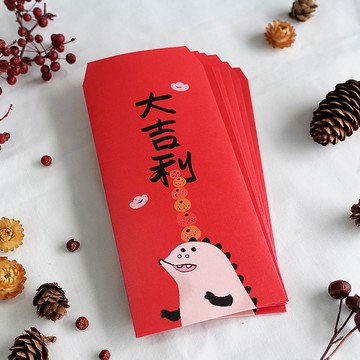 大吉利紅包袋6入