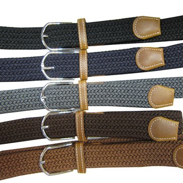 皮帶休閒穿針伸縮編織皮帶防水防刮伸縮布材質穿釦式造型百搭個性時尚潮流大人兒童均適用38腰