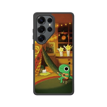 Galaxy S25 Ultra SolidSuit 黑 - 怪奇事物所 Incrediville - 烏克麗麗之夜