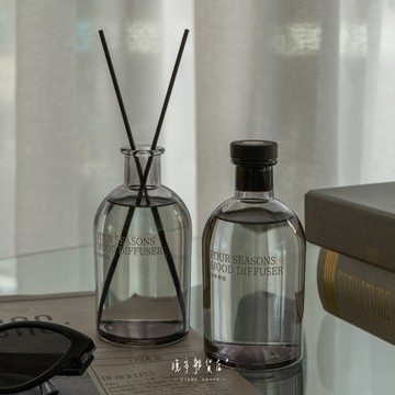 wanan/☾…酒店高級擴香の現貨 冷淡風透明玻璃香氛 香薰 擴香 精油