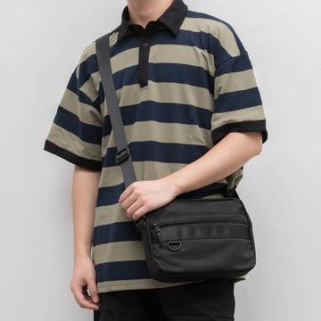 男士單肩包時尚休閑挎包百搭潮流韓版斜挎包簡約嘻哈蹦迪包潮男包