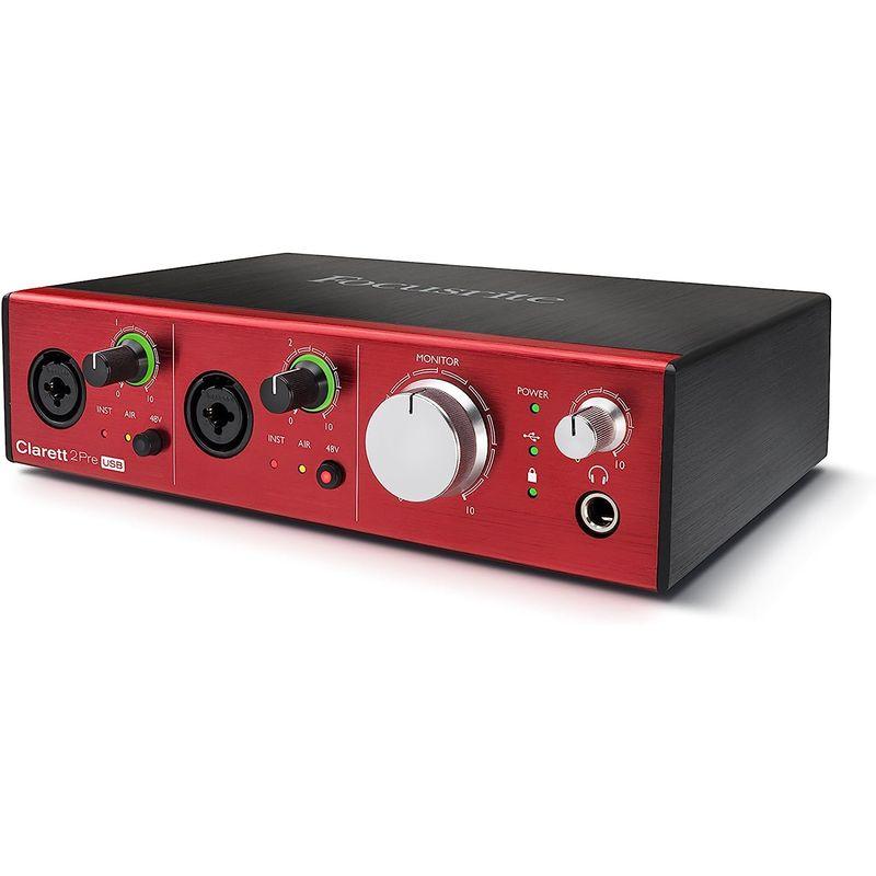 Focusrite フォーカスライト オーディオインターフェイス 10イン 4アウト CLARETT Pre USB 国内正規品