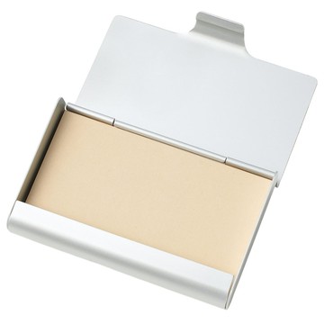 【MUJI 無印良品】鋁製卡片盒.L  1組