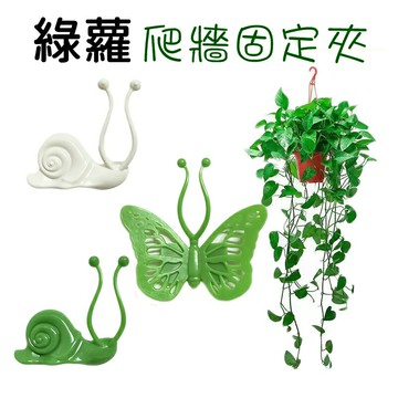 【珍愛頌】N273 創意造型 綠蘿固定器 綠蘿固定夾 電線固定 電線整理 理線夾 收納 綠植爬牆固定 藤蔓 植物攀爬固定