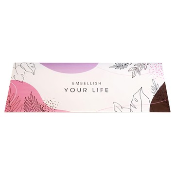 STYLE G 時代家居 防水抗污皮革地墊 PVC材質  120 x 45cm  素描彩葉  1個