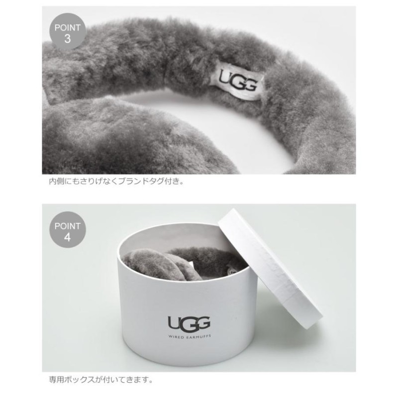 送料無料 UGG アグ 耳あて レディース クラシック テック イヤーマフ