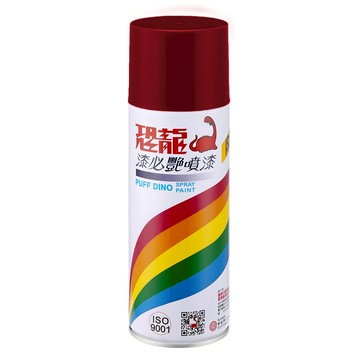 恐龍 漆必艷 朱紅141 400ml