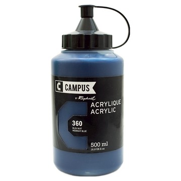Raphael 壓克力顏料 N131761 360 午夜藍  500ml  1色