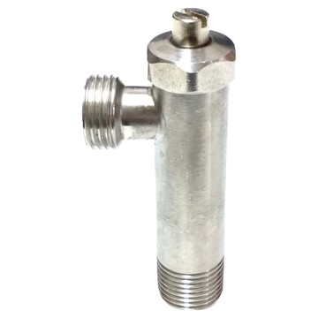 304加長一字外牙 台灣製造 304不鏽鋼材質 螺牙四分  8 x 3.8cm  1個