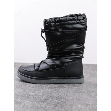 抗冷零下外貿出口俄羅斯高筒雪地靴冬季保暖加絨東北大棉鞋黑色女