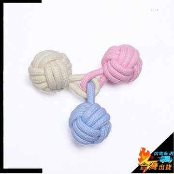 【台灣出貨】寵物玩具 狗狗玩具 寵物棉繩玩具 繩結編織狗玩具 啃咬磨牙玩具 中小型犬泰迪玩具 寵物用品