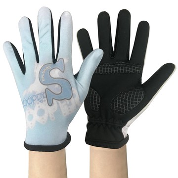 女 自行車手套『藍色』 BMX-8864 戶外.露營.登山.防曬手套.防風手套.機車手套.騎車手套.開車手套