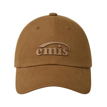 韓國 emis OXFORD BALL CAP 牛津布棒球帽 棕色BROWN