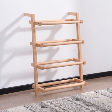 免運 鞋櫃 鞋架 換鞋凳 日式鞋架靠墻家用門口陽臺鞋架北歐現代簡約進門收納實木多層鞋架