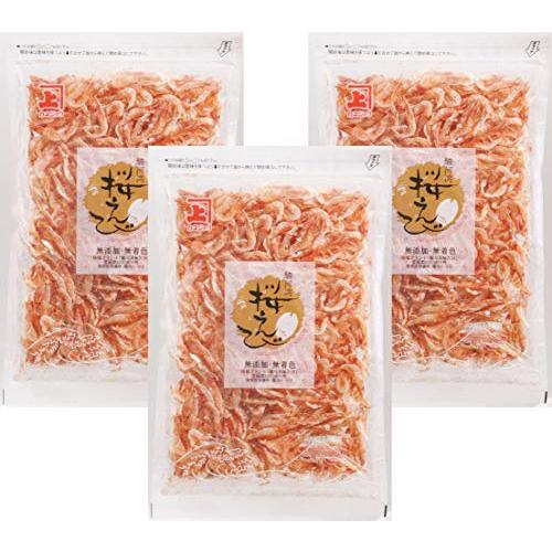 カネジョウ 素干し桜えび 駿河湾産 35ｇ×3袋セット 無添加 無着色 兼上