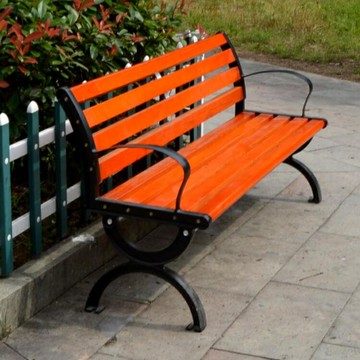 凳子 公園椅子戶外長椅長條椅子防腐木陽台座椅長凳子別墅靠背休閒園林